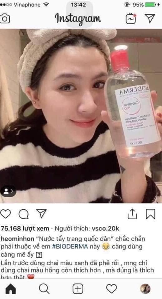 Tẩy trang bio 500ml