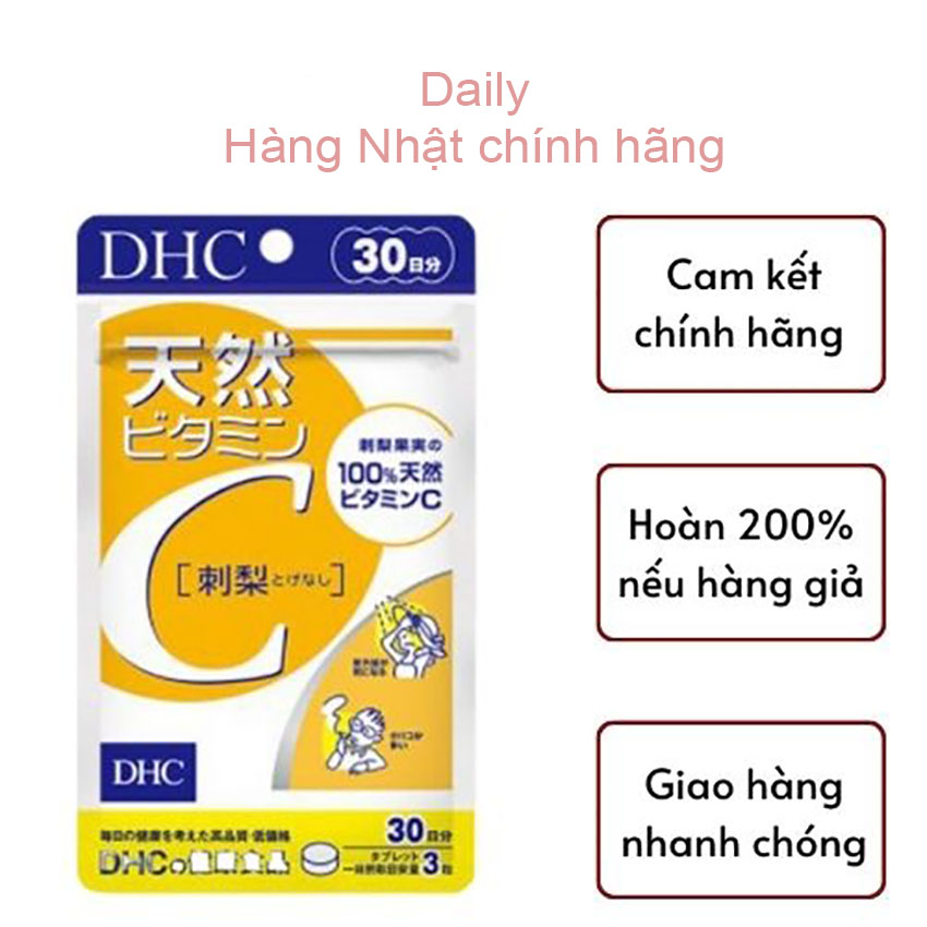 Vitamin c dhc dạng viên uống 1000mg