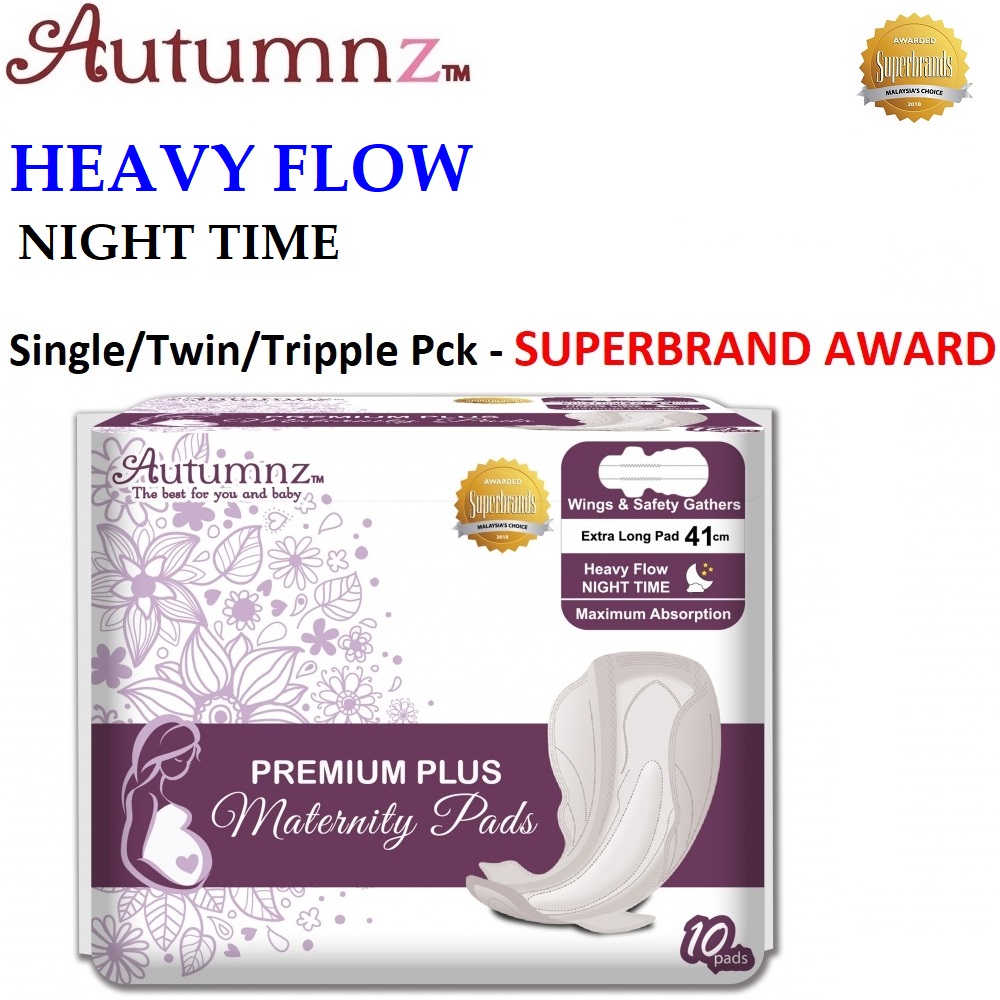 Autumnz - Premium Plus Maternity Pads *41cm* (10 pads per pack)