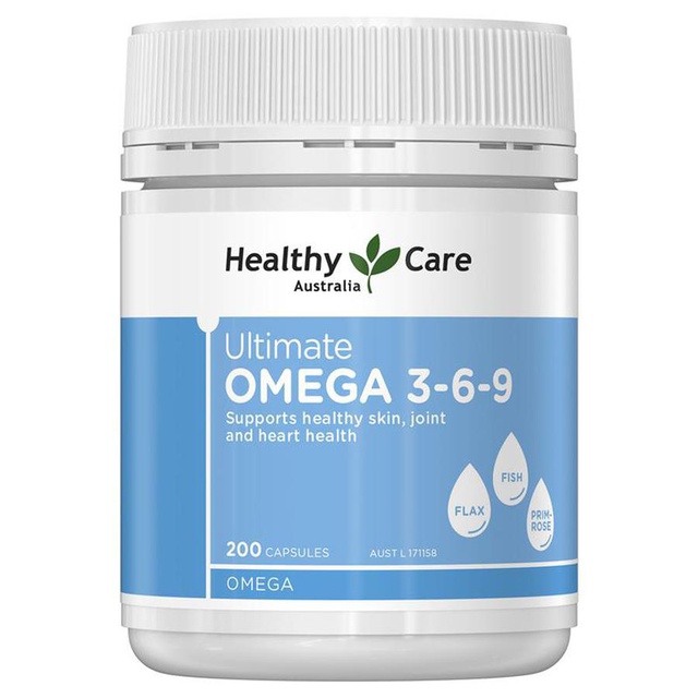 Omega 3 6 9 Úc Healthy Care - 200 Viên
