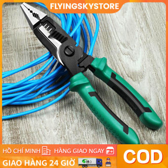 Đa chức năng 9 trong 1 điện kìm dài mũi thợ điện lột dây dao,Kìm tuốt dây, gọt vỏ