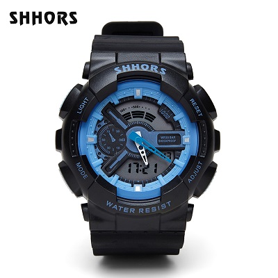 Shhors đồng hồ thể thao unisex chống nước 100m , shock 692b