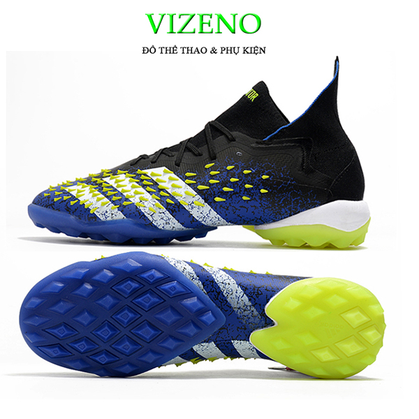 ( Khâu thêm đế ) Giày đá bóng PREDATOR FREAK.1  SUPERSPECTRAL TF màu xanh đen