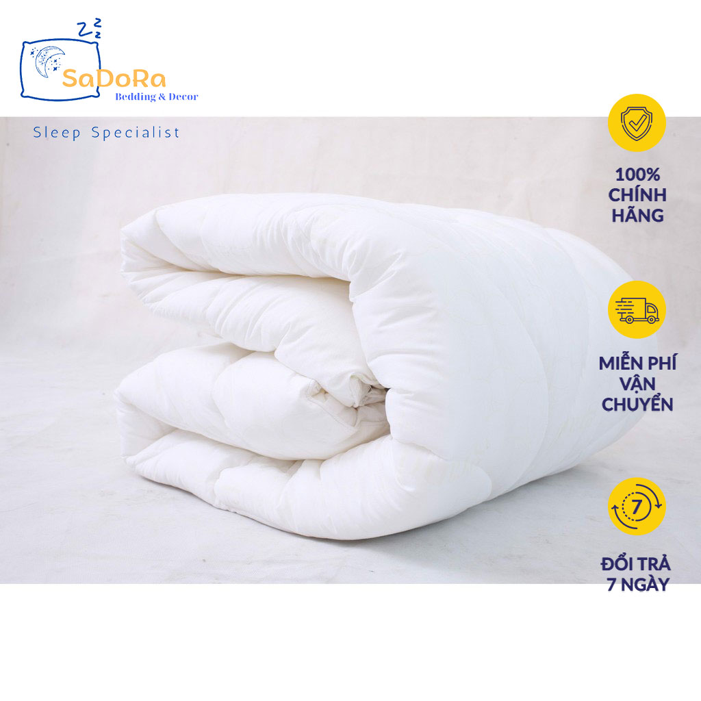 Ruột chăn bông tinh khiết 2mx2m2 cao cấp chuẩn khách sạn 5 sao - sadora bedding