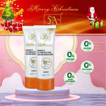 Kem chống nắng da mặt 5AC nâng tone, lâu trôi dùng da dầu mụn