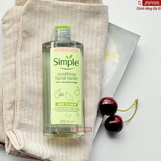 Combo Simple Skincare 3 Món CHÍNH HÃNG Bộ Chăm Sóc Da Mặt CAO CẤP: Sữa Rửa Mặt + Toner Nước Hoa Hồng + Nước Tẩy Trang - Srm Cho Da Nhạy Cảm, Da Dầu Mụn, Da Khô + Tonner  - Sua Rửa Mặt Cho Nam Nữ - Mỹ Phẩm Giá Sỉ JAPARI