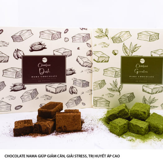 NAMA MATCHA CHOCOLINE - SÔ CÔ LA TƯƠI VỊ TRÀ XANH
