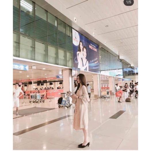 Áo khoác len mỏng dáng dài nhẹ nhàng - Dành cho bạn cao 1m65 trở lên