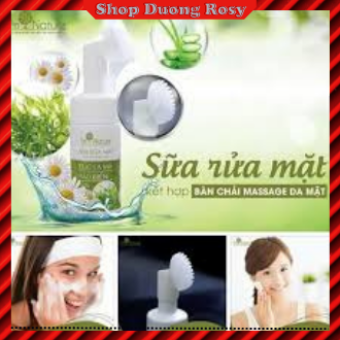 Sữa Rửa Mặt I'M NATURE Cúc La Mã Tảo Biển - Đầu Cọ Silicon Ngừa Mụn Sáng Da Kiềm Dầu 100ml