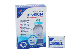Bộ dụng cụ rửa mũi Rinorin