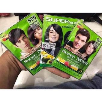 Dầu gội nhuộm tóc thảo dược DCASH SUPER NOVA (Thái Lan)