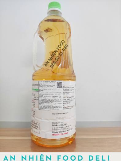 Giấm Gạo Nhật Bản Dấm Mizkan Chai 1.8Lít