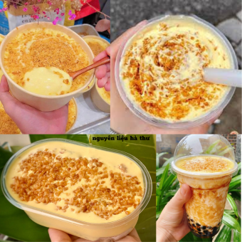 Vụn dừa nướng Cocochips/Dừa nướng / Vụn dừa nướng (topping cho trà sữa kem dừa nướng, kem,...) 500g