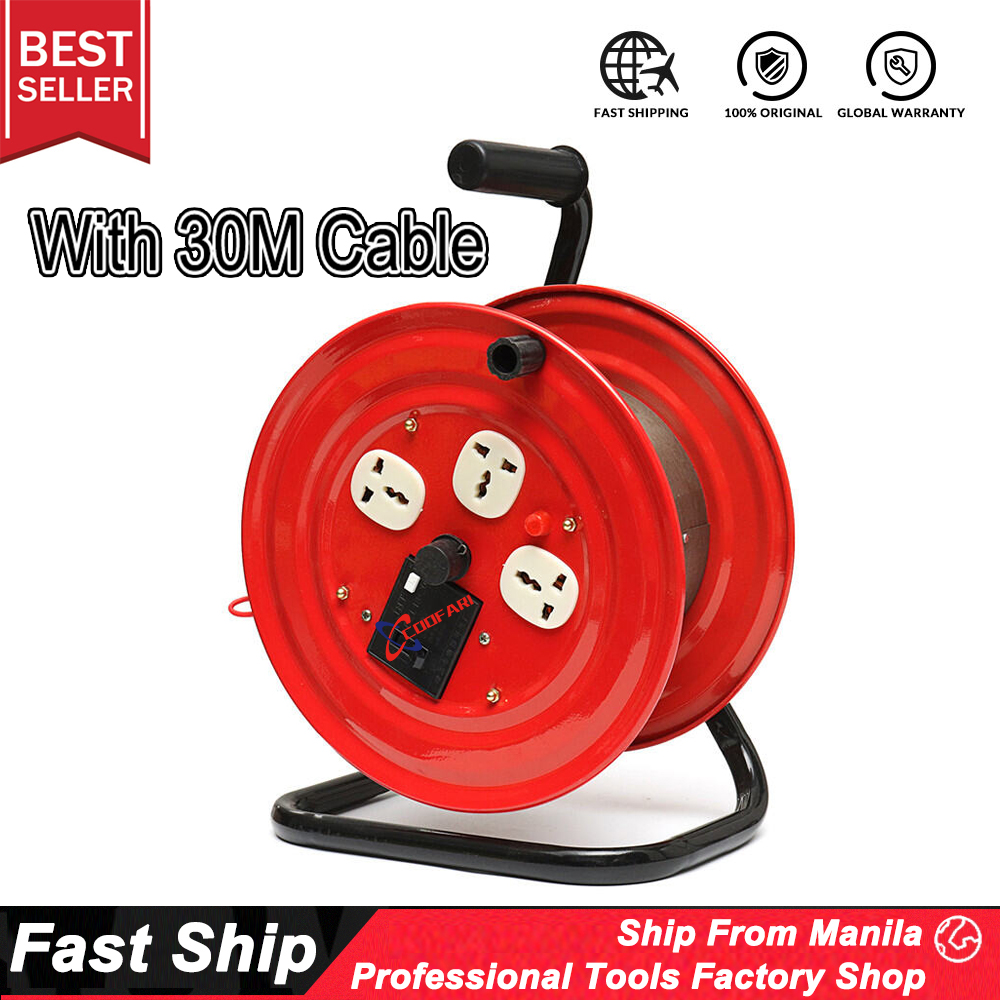 Steel Heavy Duty Extension Cable Reel, Cable Size: 3x1. 5 Mm2 at