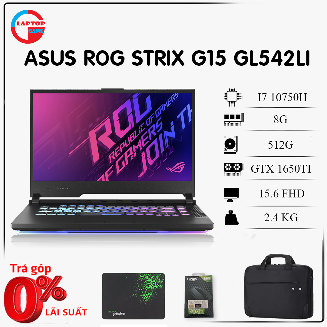 Laptop asus rog strix g15 gl542li