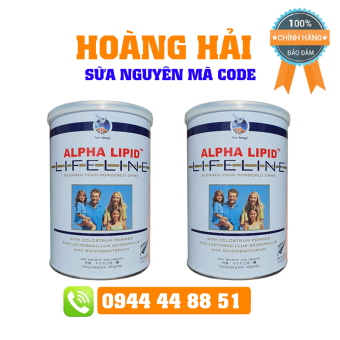 Sữa Non Alpha Lipid 450g New Zealand