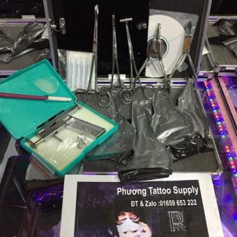 Bộ sỏ khuyên 5 kìm và dụng cụ bấm lỗ tai