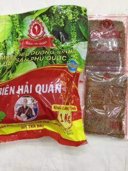 Muối tiêu dưỡng sinh Biên Hải Quán -Phú Quốc - Túi 1kg