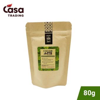 Bột cacao sữa 3in1 hoà tan CacaoMi 80g