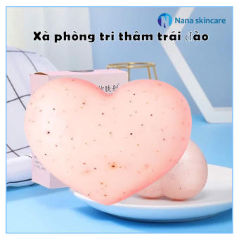Xà phòng tắm giảm thâm thơm hương đào Anosis Peach 80g xà bông tắm dưỡng trắng nội địa Trung -Nana skincare
