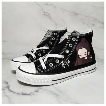 Giày thể thao nam nữ cổ cao in hình MA ĐẠO TỔ SƯ LAM VONG CƠ NGỤY VỘ TIỆN thời trang unisex anime chibi