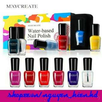 Set 6 lọ sơn móng tay Maycreate