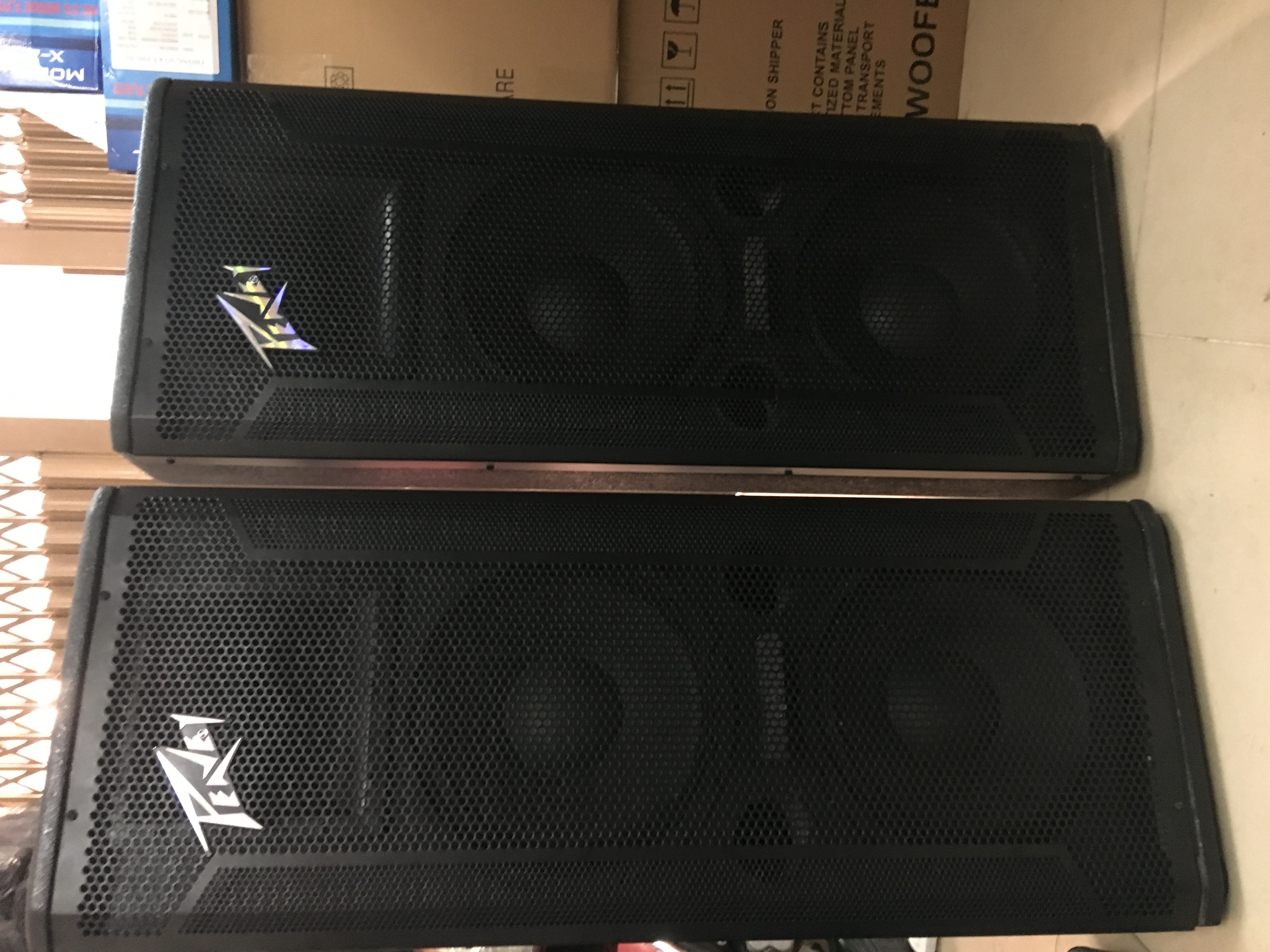 CẶP LOA Penvey 4BASS 3 TẤC THÙNG SƠN NGHE NHẠC HÁT KARAOKE CỰC CHUẨN