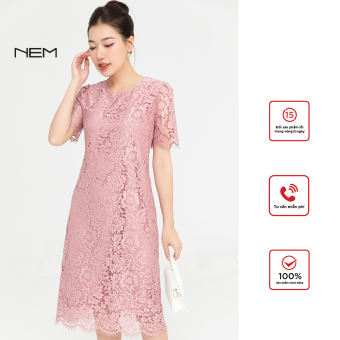 Đầm công sở NEM Fashion tay ngắn D41382