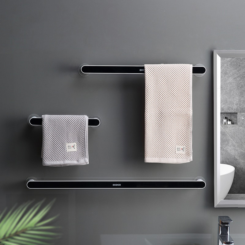 Giá treo dán tường siêu chắc ecoco - kệ treo khăn, treo đồ phòng tắm, nhà bếp - 3 loại kích thước - giao màu ngẫu nhiên .