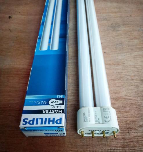 top (SALE) Bóng đèn 55W cho bể cá Philips Master PL-L 55W/865/4P