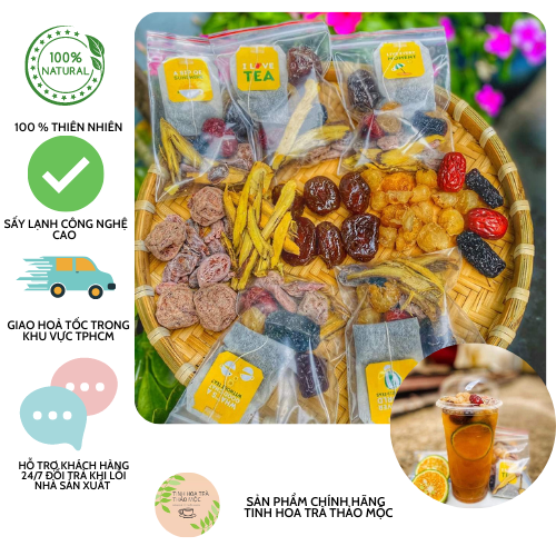 (  FREESHIP MAX + DEAL GIẢM SÂU)TRÀ LIPTON XÍ MUỘI THẢO MỘC GIẢI NHIỆT MÙA HÈ siêu combo 30 gói_tinhhoatrathaomoc