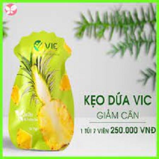 KẸO DỨA GIẢM CÂN VIC MẪU MỚI