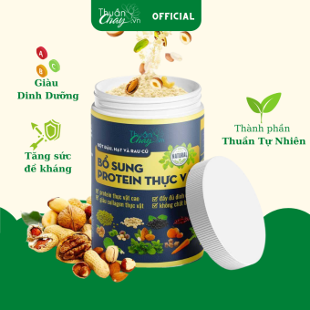 Bột Ngũ Cốc Rau Củ Bổ Sung Protein Thực Vật Thuần Chay 500G