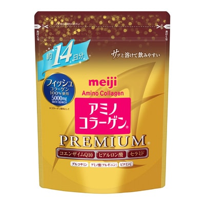 Bột Collagen Meiji Amino Premium Nhật Bản