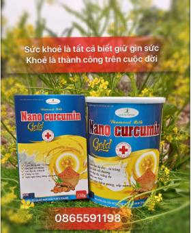 Sữa nghệ nano curcumin gold