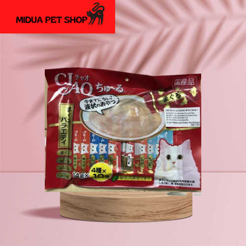 Ciao churu cho mèo mix vị 40 tuýp