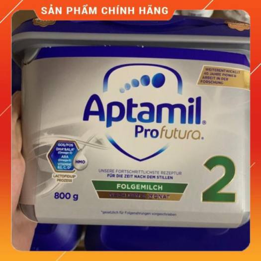 Sữa Aptamil profutura số 1,2, pre nội địa Đức mẫu mới 800g-Pre