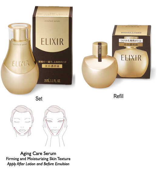 Tinh chất nâng cơ chống nhăn SHISEIDO ELIXIR ENRICHED SERUM 35ml - Japan