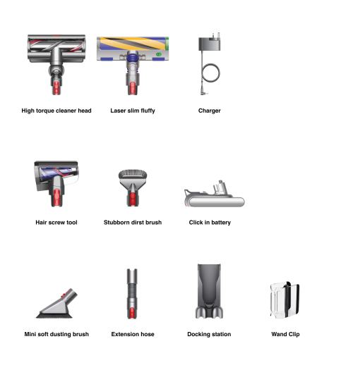 Máy Hút Bụi Không Dây Dyson V15 Detect Absolute - Hàng chính hãng