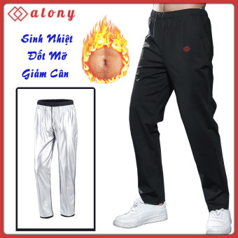 Quần áo ép cân ATONY cao cấp Cho Nam, Quần sinh nhiệt đổ mồ hôi ATONY tráng Nano Bạc Nhật Bản