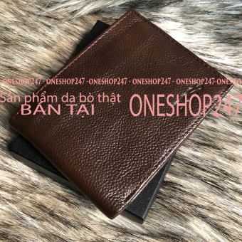 Bóp nam da bò Thật 100% Ví nam DA BÒ bền đẹp VÍ DA BÒ