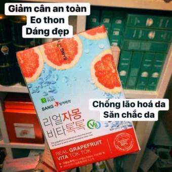Trà bưởi giảm cân, Đẹp da, An toàn hiệu quả của Hàn Quốc hộp 30 gói