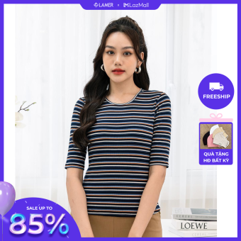 Áo len nữ tay lỡ LAMER giữ nhiệt L61W22Q063