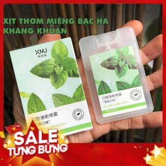Xịt thơm miệng Heyxi vị bạc hà mát lạnh sảng khoái khử mùi cho hơi thở thơm mát