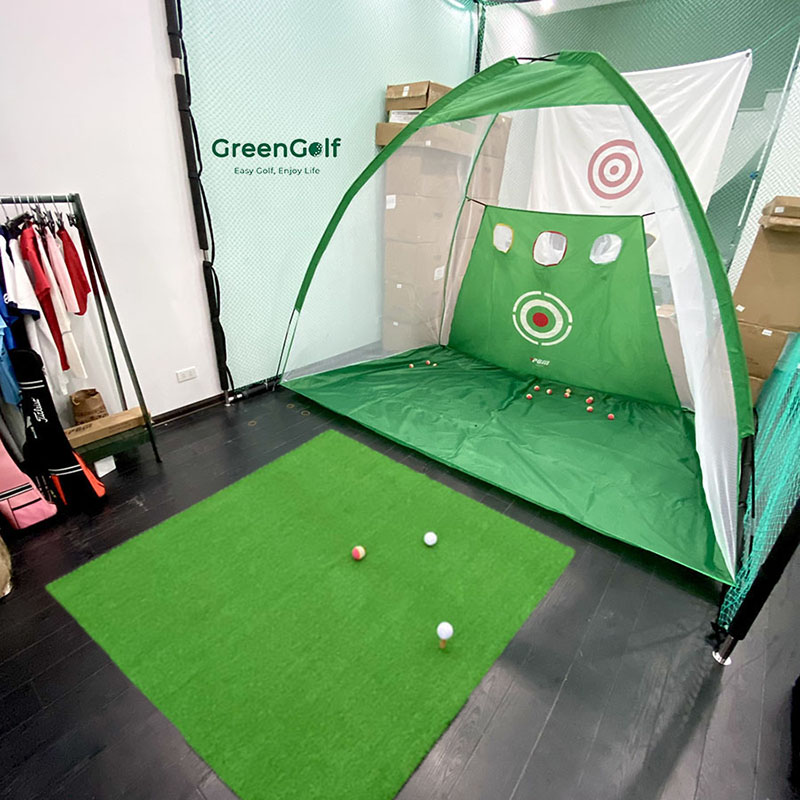 Combo swing golf: lồng tập golf 3m1.5m/ tặng 3 bóng golf mới và 2 tee