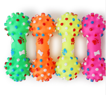 XƯƠNG GẶM CAO SU Đồ Chơi Phát ra tiếng kêu Cho thú cưng thư giãn [ĐỒ CHƠI CHO THÚ CƯNG CHÓ MÈO]