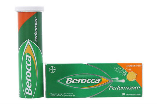 Viên sủi Berocca Performance orange vị cam Bayer
