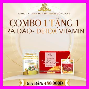 Trà Đào Giảm Cân, Giảm Cân Nhanh, Hiệu Quả, Giảm Cân Vị Đào Và Detox [MUA 1 TẶNG 1] 15 Gói - OAISEA