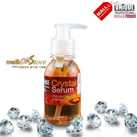[FREESHIP][CHÍNH HÃNG] [HCM][FREESHIP][HÀNG NHẬP CHÍNH HÃNG] Tinh Dầu Dưỡng Tóc UNIQUE CRYSTAL SERUM 125ml , Tùy Chọn Màu, Phục Hồi, Chăm Sóc Tóc