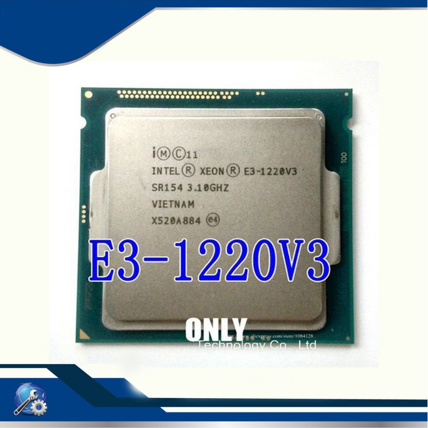 Bộ Xử Lý CPU Xeon E3 1220 V3 3.1GHz 8MB 4 Core SR154 LGA 1150 E3-1220V3 tặng kèm keo tản nhiệt